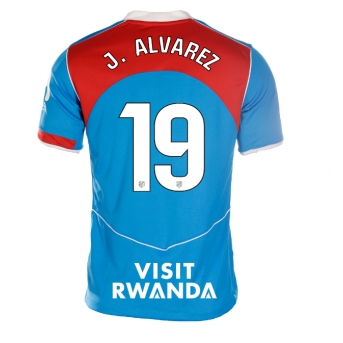 Billige Fotballdrakt Atletico Madrid Julian Alvarez #19 Replika Tredjedrakt Dame 2025-26 Kortermet